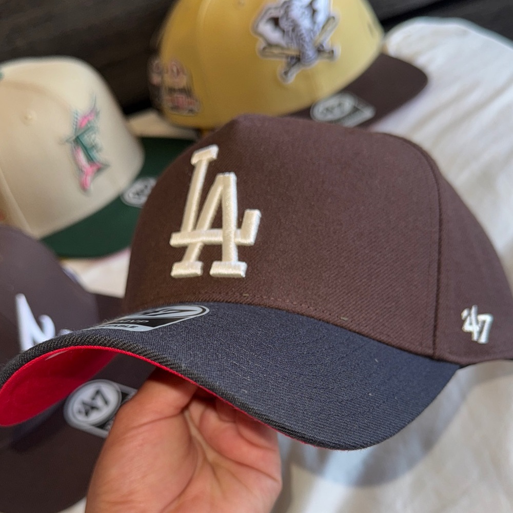 New Era Brown and Black LA Cap